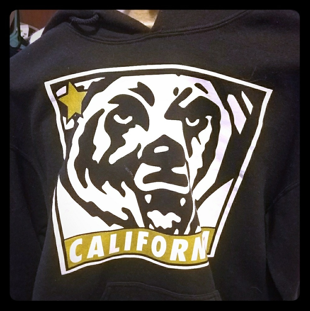 Black California Republic Hoodie
